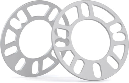 Dynofit Universal 5mm Wheel Spacers for 4 Lug & 5 Lug Wheels