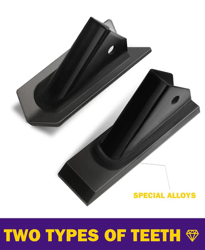 Heavy Duty 3-Point Hitch Trencher Subsoiler – Adjustable 16" Shank, Lawn Ripper for ATV/UTV/Tractor, Thicken Plow with 2 Replaceable Teeth