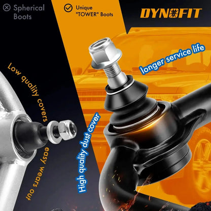 Comparison of Dynofit ball joints and other brands