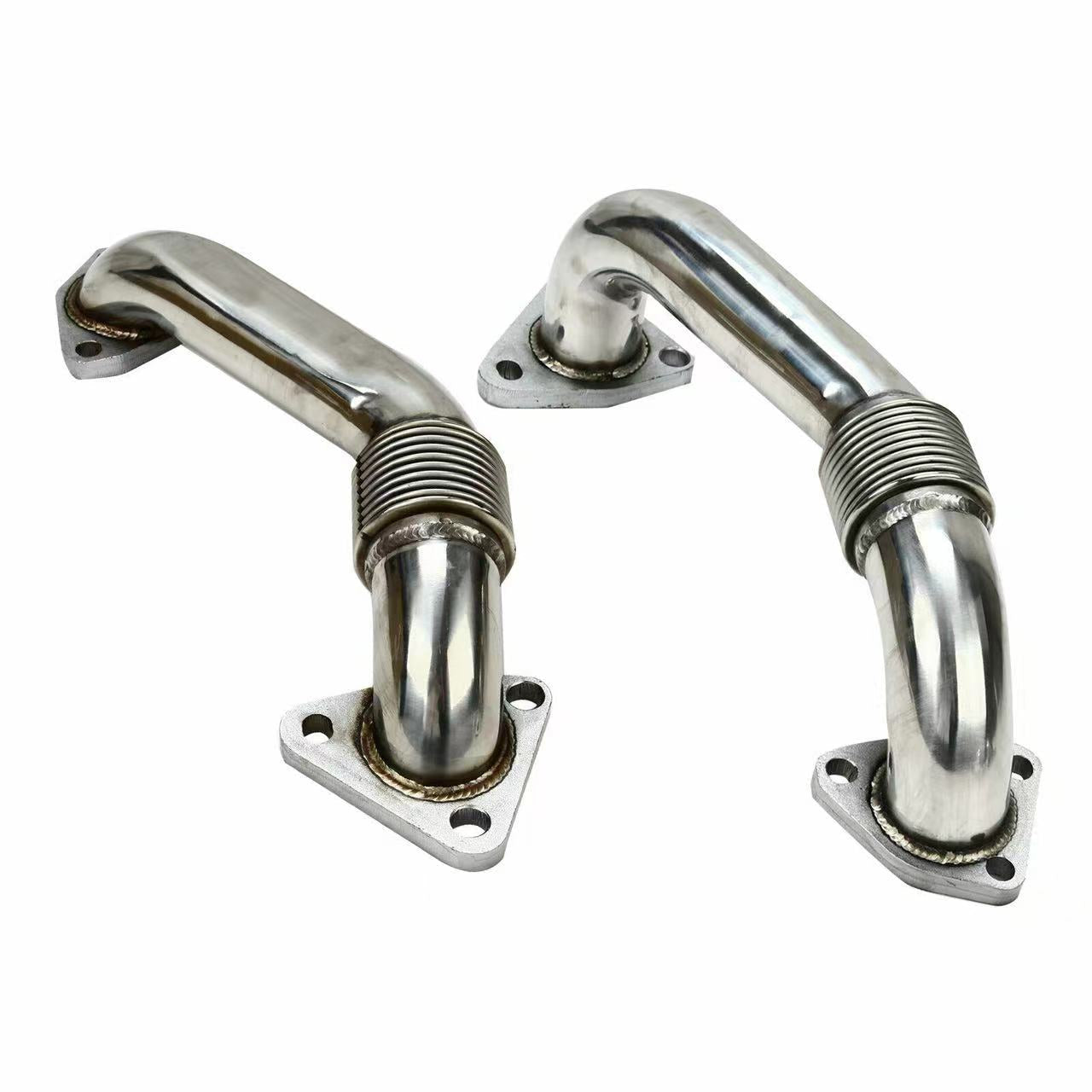 Exhaust Downpipe for 2001-2015 Chevy Silverado GMC Sierra 2500 3500HD Dynofit