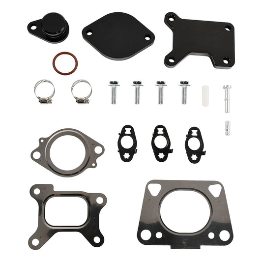 EGR Delete & Valve Cooler Delete Kit for 2017–2019 Chevy GMC 6.6L Duramax L5P Diesel