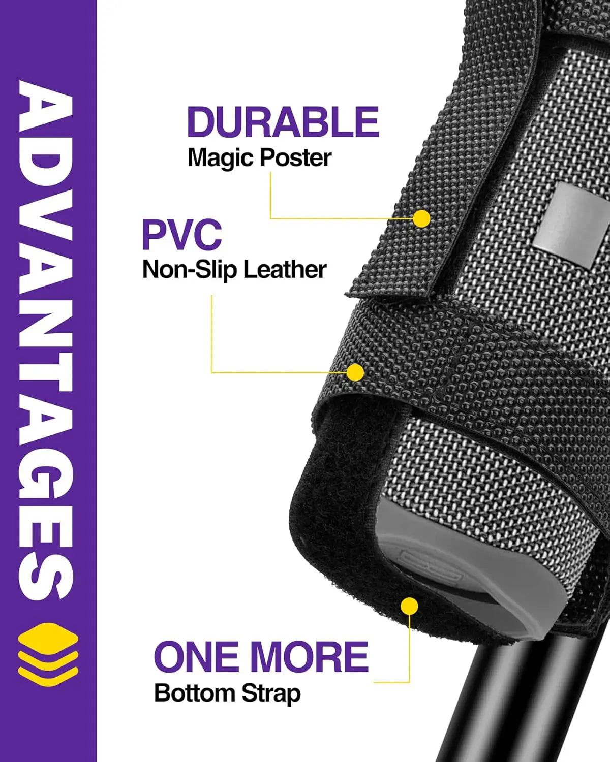 Upgraded Portable Bike & Golf Cart Speaker Mount – Adjustable Strap Fits JBL Charge 5, Compatible with EZGO Club Car Yamaha, ATV, UTV, Boat Railing