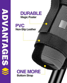 Upgraded Portable Bike & Golf Cart Speaker Mount – Adjustable Strap Fits JBL Charge 5, Compatible with EZGO Club Car Yamaha, ATV, UTV, Boat Railing