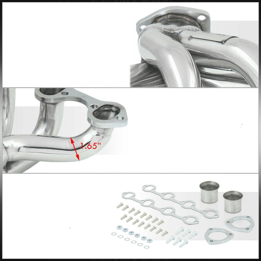 Exhaust Header for 1964-1978 Ford V8 260 289 302 Small Block Stainless SBF Hugger Dynofit
