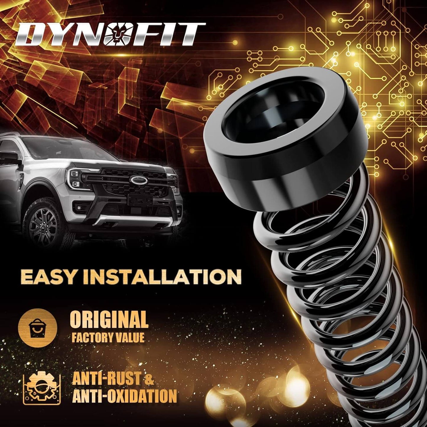 3" Front Leveling Lift Kit for 1994-2018 Dodge Ram 1500/2500/3500 2WD