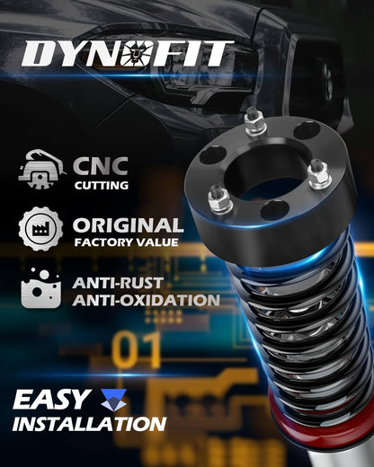 Dynofit 3" Front Leveling Lift Kit for 2004-2023 Ford F150 2WD/4WD