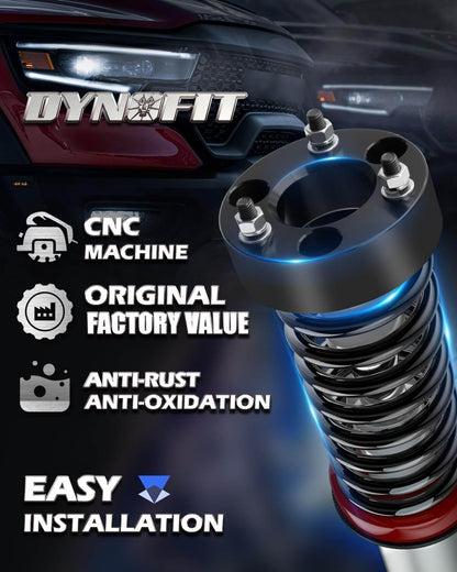 Dynofit 3" Front Leveling Lift Kit for 2006-2024 Dodge Ram 1500 4WD