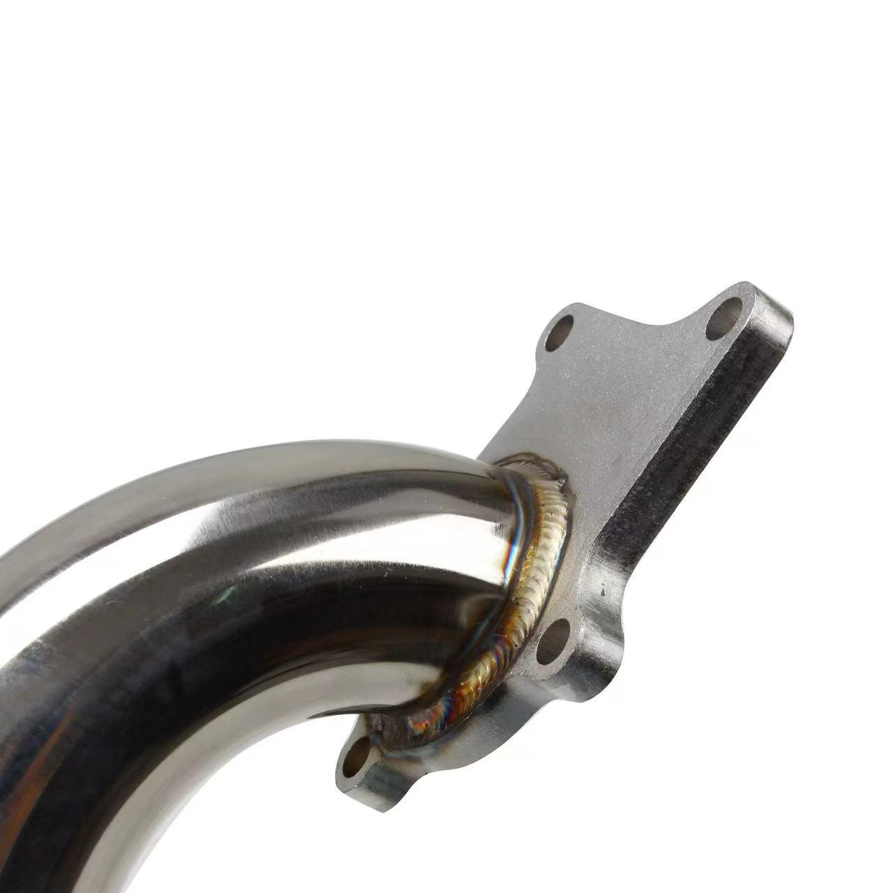 Universal Turbo 2.5'' Downpipe ¨C 5-Bolt High-Flow Exhaust with Gasket Dynofit