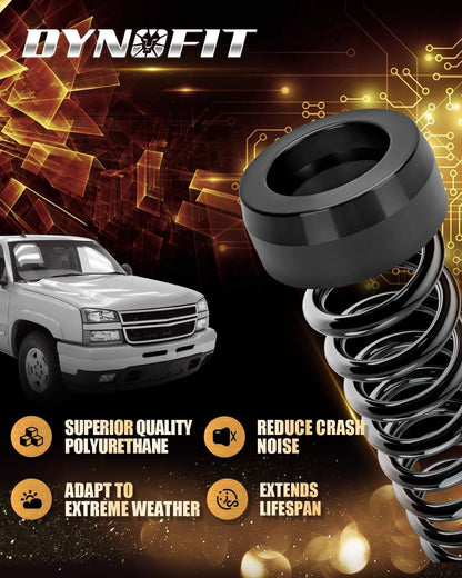 Dynofit 3" Front Leveling Lift Kit for 1999-2006 Chevy Silverado 1500 / GMC Sierra 1500 Features