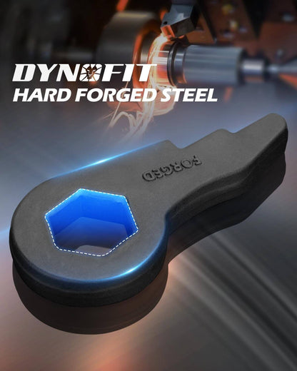 Dynofit 1-3" Adjustable Front Leveling Lift Kit for 1999-2007 Chevy Silverado 1500 GMC Sierra 1500