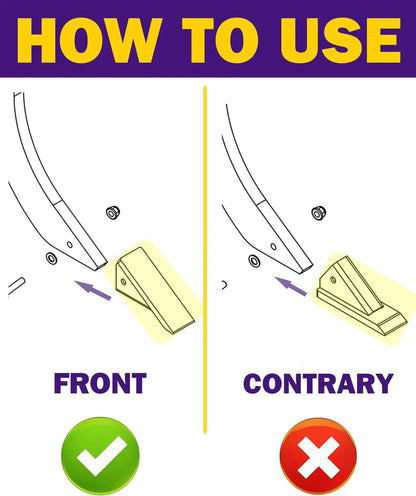 Heavy Duty 3-Point Hitch Trencher Subsoiler – Adjustable 16" Shank, Lawn Ripper for ATV/UTV/Tractor, Thicken Plow with 2 Replaceable Teeth