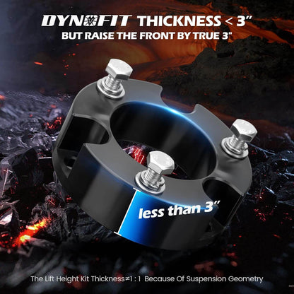 3" Front & 2" Rear Leveling Lift Kit for 2005-2023 Toyota Tacoma 4WD/2WD