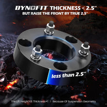 2.5" Front Leveling Lift Kit for 2007-2024 Chevy Silverado 1500 & GMC Sierra 1500 2WD/4WD