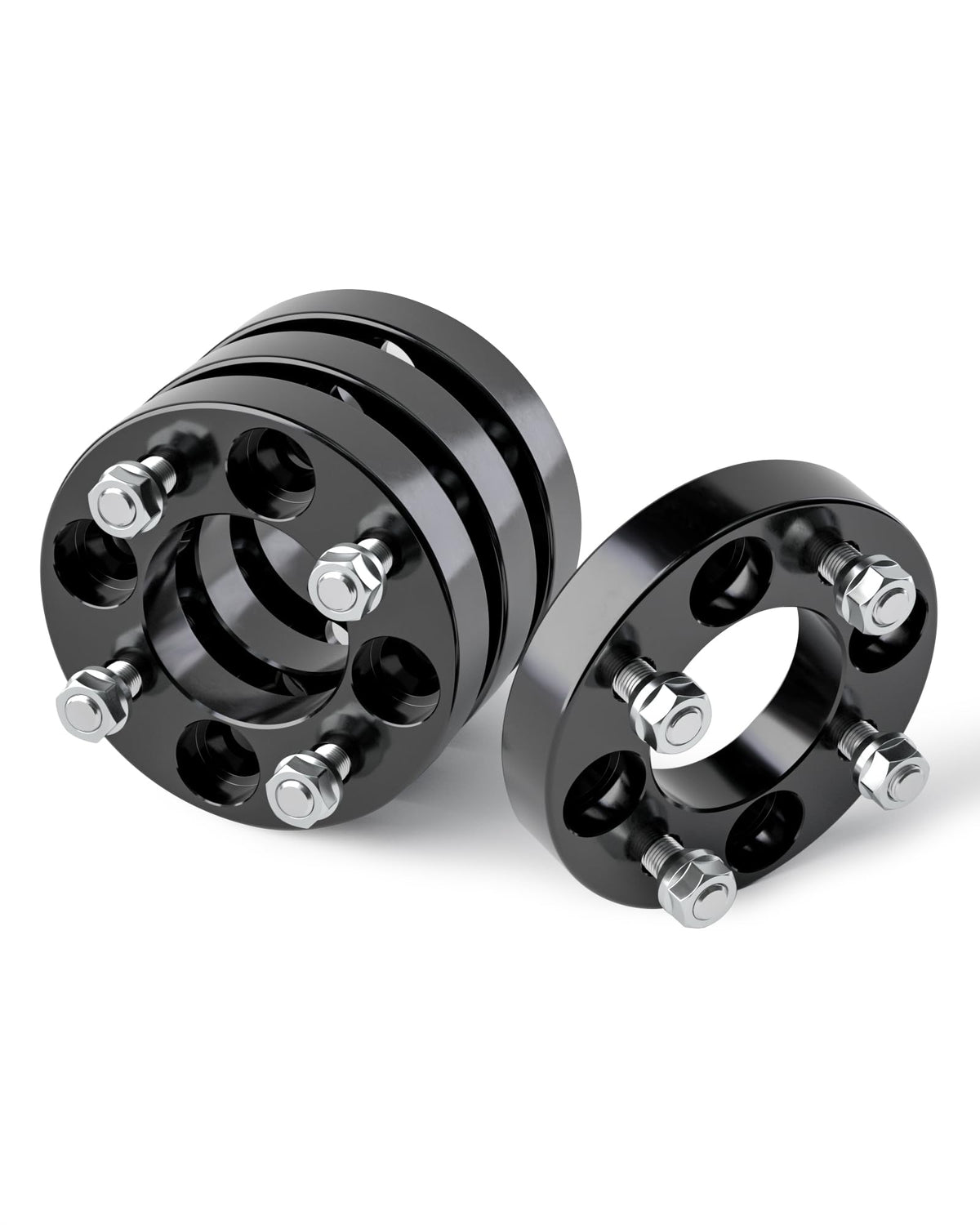 Dynofit 1-Inch Wheel Spacers for Yamaha Golf Carts, 4 x 4, M12 x 1.25, 4-Pack