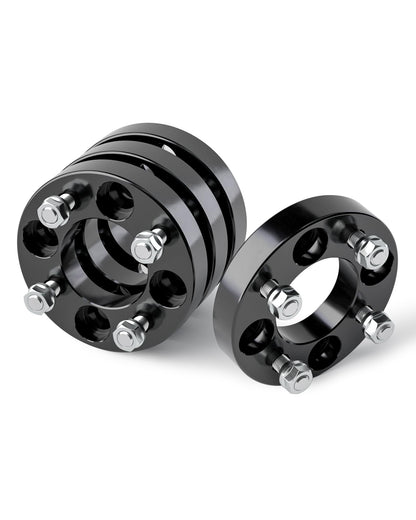 Dynofit 1-Inch Wheel Spacers for Yamaha Golf Carts, 4 x 4, M12 x 1.25, 4-Pack