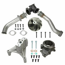 Exhaust Bellowed Up-Pipe Kit and Turbo Pedestal EBP Valve Delete for 1999–2003 7.3L Ford Powerstroke Diesel