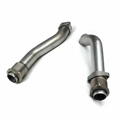Exhaust Bellowed Up-Pipe Kit and Turbo Pedestal EBP Valve Delete for 1999–2003 7.3L Ford Powerstroke Diesel Dynofit