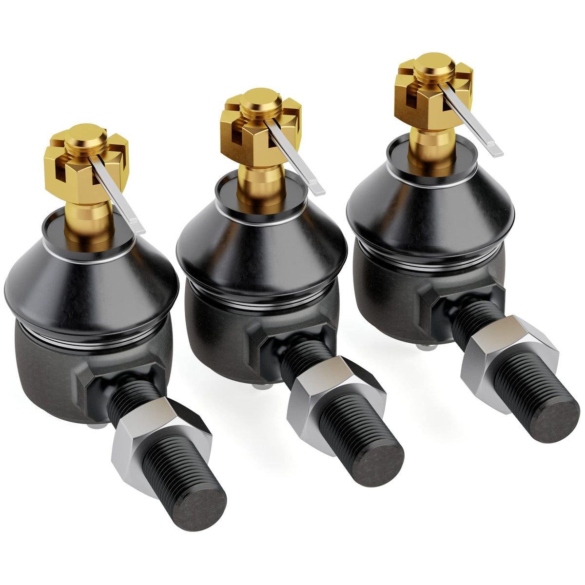 Dynofit Tie Rod End Kit for Club Car DS 1976–2008, 3-Piece