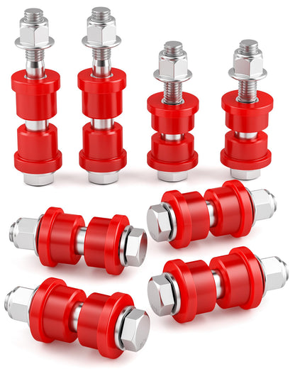 Dynofit Front Bushing & Bolt Kit for Club Car DS 1992+, 16 Bushings