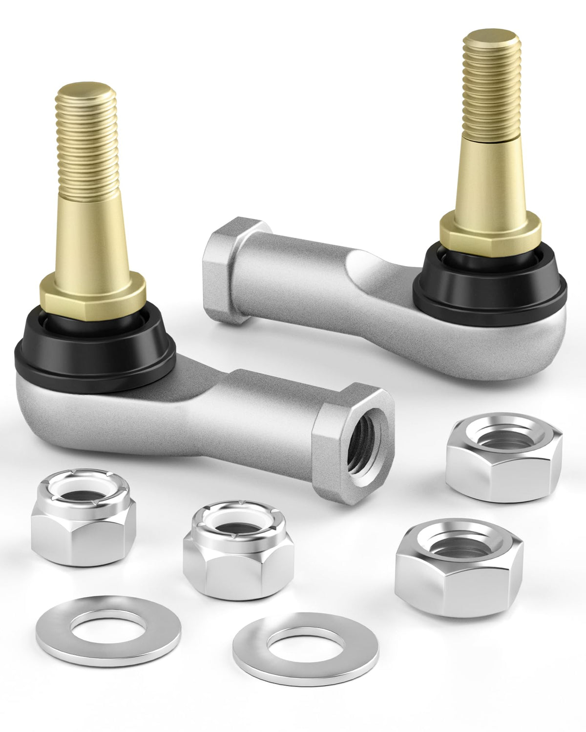 Dynofit Tie Rod End Pair for EZGO TXT 2001+, Left & Right Thread