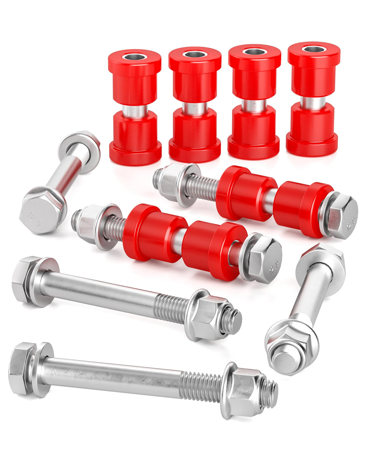 Dynofit Rear Leaf Spring Bushing & Bolt Kit for EZGO TXT / Medalist & Club Car DS