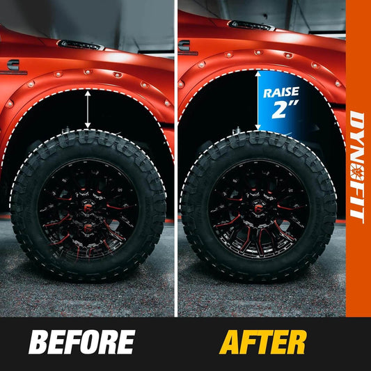 Dynofit 2" Front Leveling Lift Kit for 2007-2024 Chevy Silverado 1500 GMC Sierra 1500 Raise 2"