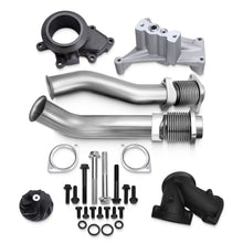 Exhaust Bellowed Up-Pipe Kit and Turbo Pedestal EBP Valve Delete for 1999–2003 7.3L Ford Powerstroke Diesel