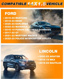 Dynofit 20PCS M14x1.5 Wheel Lug Nuts for Ford Mustang Explorer Edge Fitment