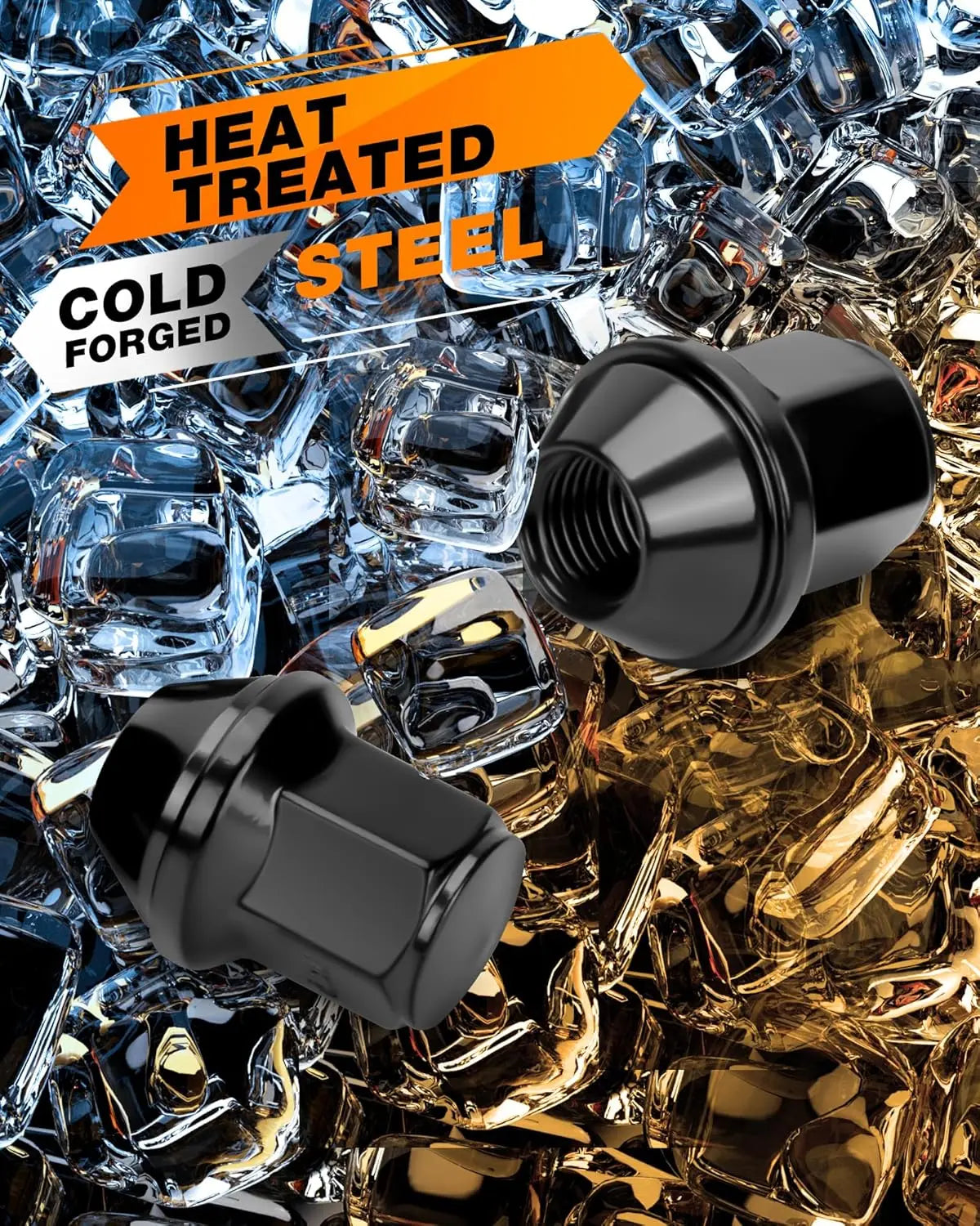 Dynofit 20PCS M14x1.5 Wheel Lug Nuts for Ford Mustang Explorer Edge