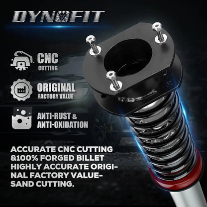 Dynofit 2.5" Front and 0.5" Rear Full Leveling Lift Kit for 2011-2021 Jeep Grand Cherokee WK2