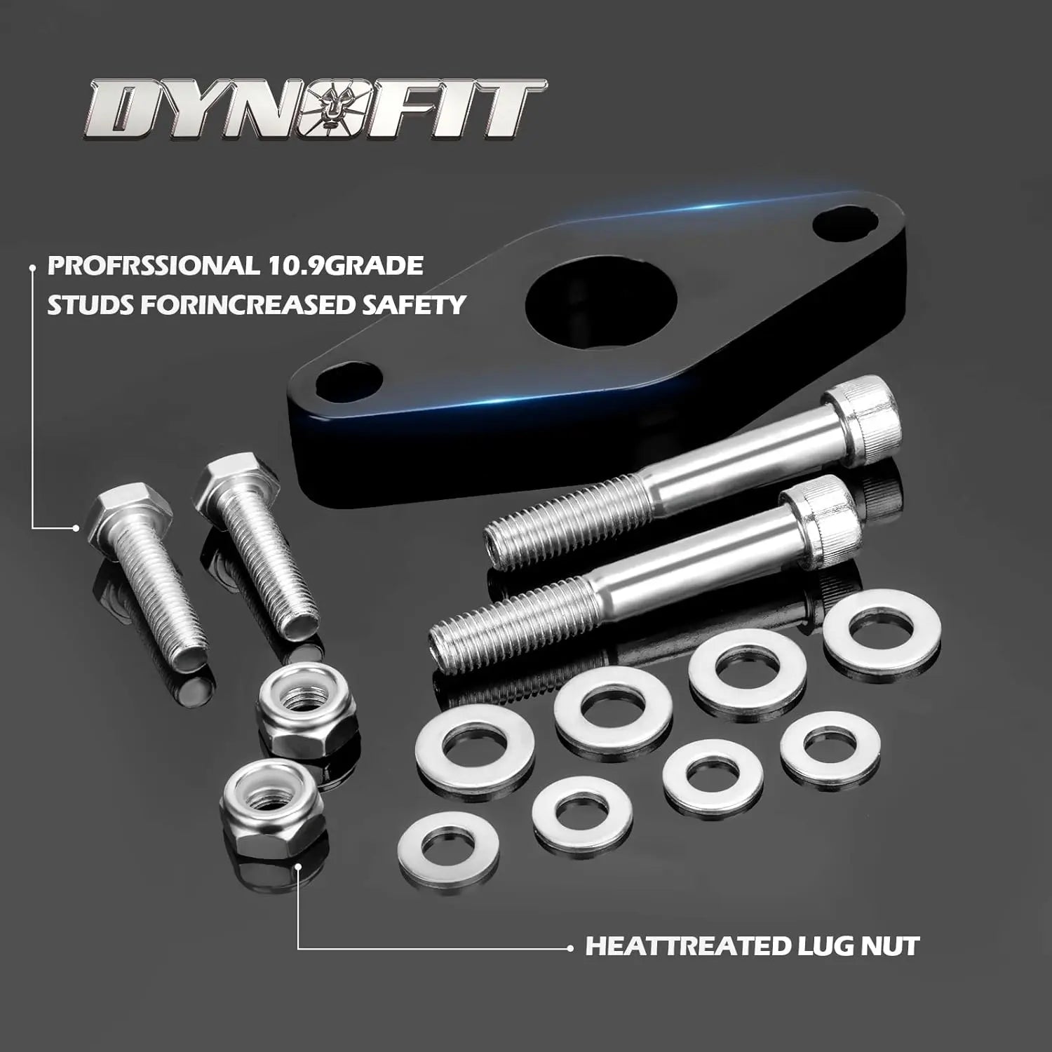 Dynofit 2.5" Front and 0.5" Rear Full Leveling Lift Kit for 2011-2021 Jeep Grand Cherokee WK2
