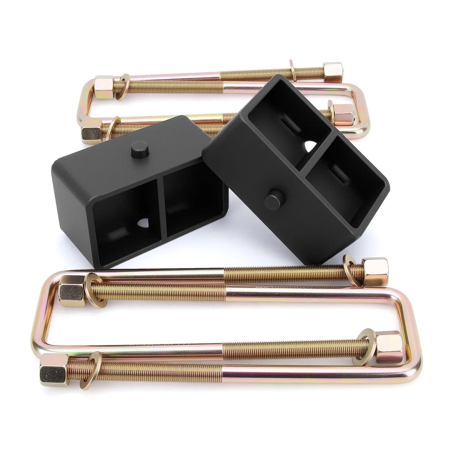 2" Rear Lift Blocks for Toyota 2005-2021 Tacoma and 1999-2021 Tundra 2WD 4WD