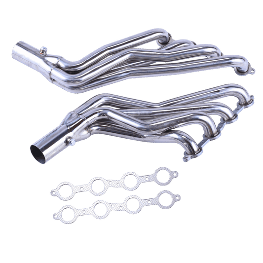 Exhaust Header for 1964-1988 Chevrolet Chevy Pontiac Buick LS Swap Longtube V8 4.8L 5.3L 5.7L 6.0L 6.2L LS1 LS2 LS3 LS6 Dynofit
