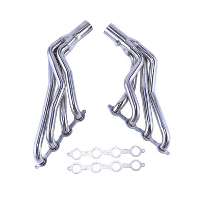 Exhaust Header for 1964-1988 Chevrolet Chevy Pontiac Buick LS Swap Longtube V8 4.8L 5.3L 5.7L 6.0L 6.2L LS1 LS2 LS3 LS6 Dynofit