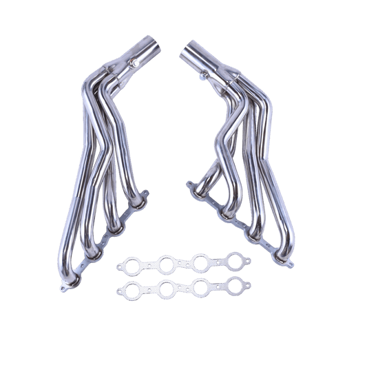 Exhaust Header for 1964-1988 Chevrolet Chevy Pontiac Buick LS Swap Longtube V8 4.8L 5.3L 5.7L 6.0L 6.2L LS1 LS2 LS3 LS6 Dynofit