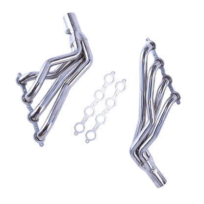 Exhaust Header for 1964-1988 Chevrolet Chevy Pontiac Buick LS Swap Longtube V8 4.8L 5.3L 5.7L 6.0L 6.2L LS1 LS2 LS3 LS6 Dynofit