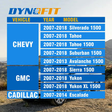 2-4" Upper Control Arms For 2007-2018 Silverado 1500/Sierra 1500 Front Suspension Fitment