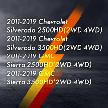 2-4" Upper Control Arms for 2011-2019 Chevy Silverado GMC Sierra 2500HD 3500HD Fitment