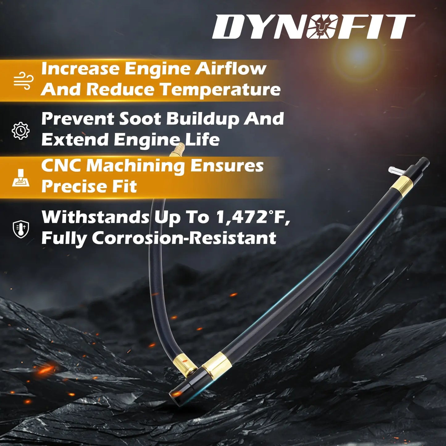 EGR Delete Kit for 2011-2016 Chevy and GMC 6.6L Duramax Dynofit Features