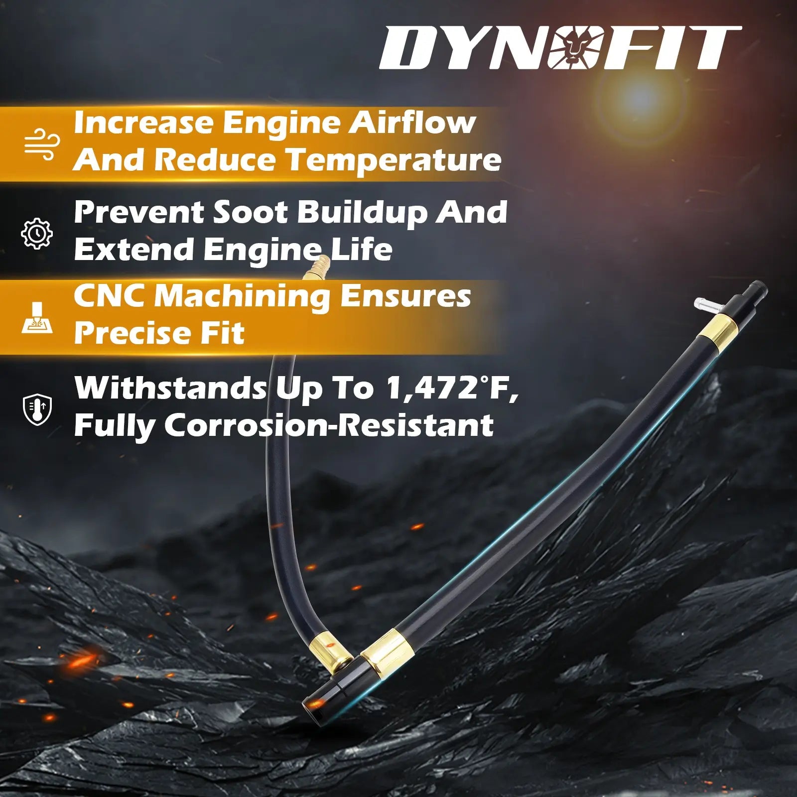 EGR Delete Kit for 2011-2016 Chevy and GMC 6.6L Duramax Dynofit Features