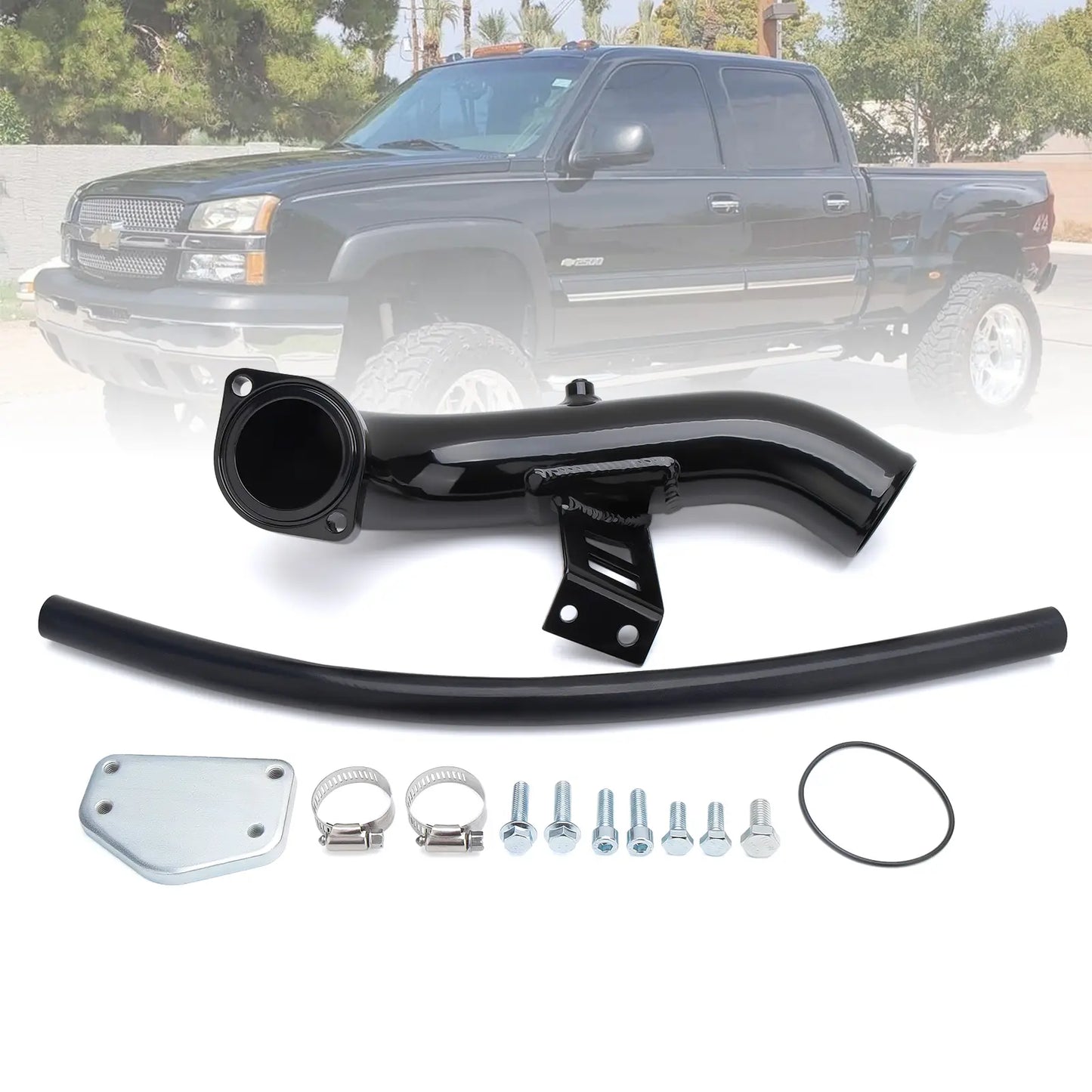 EGR Delete Kit for 2004-2005 Chevy Silverado 2500/3500HD and GMC Sierra 2500/3500HD 6.6L Duramax