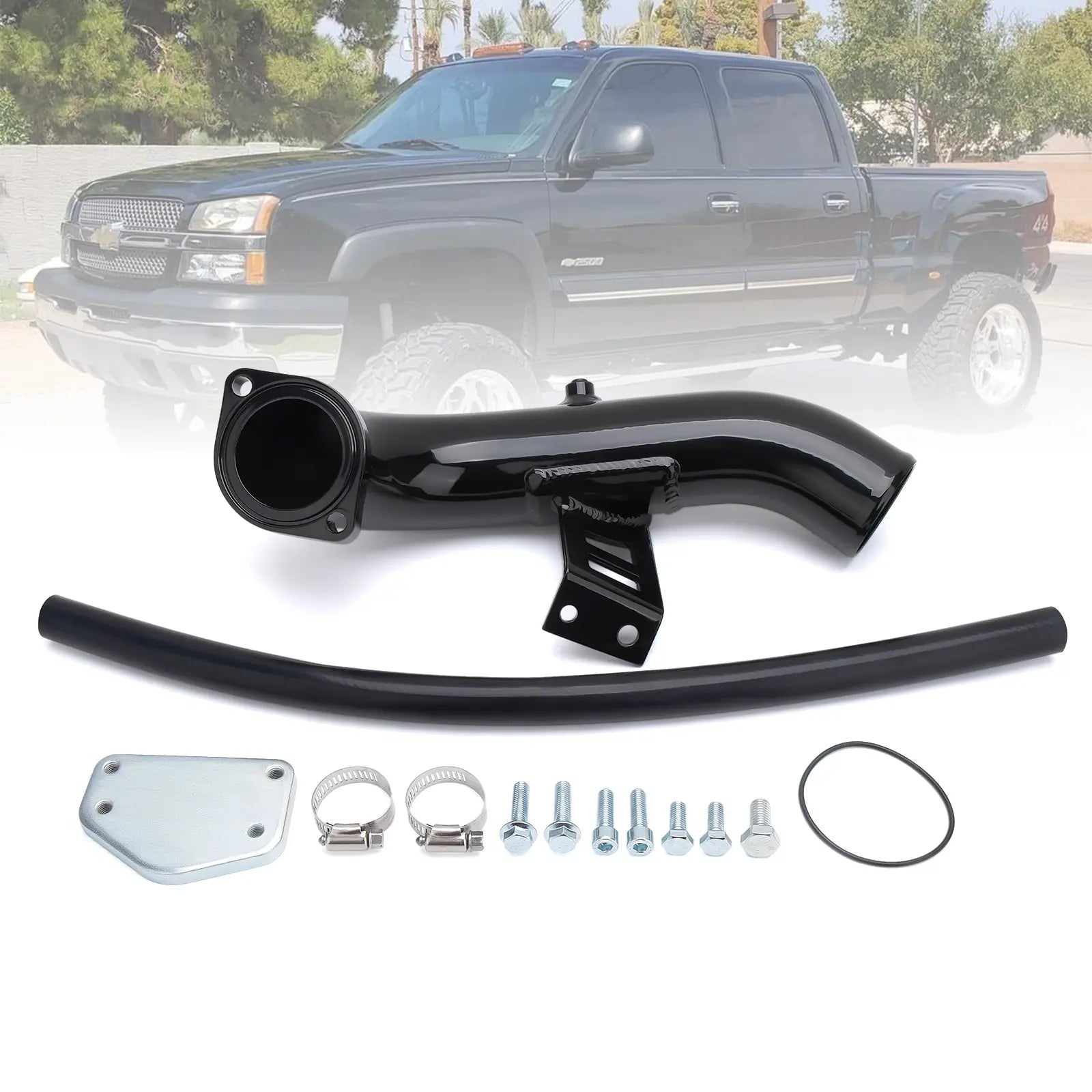 EGR Delete Kit for 2004-2005 Chevy Silverado 2500/3500HD and GMC Sierra 2500/3500HD 6.6L Duramax