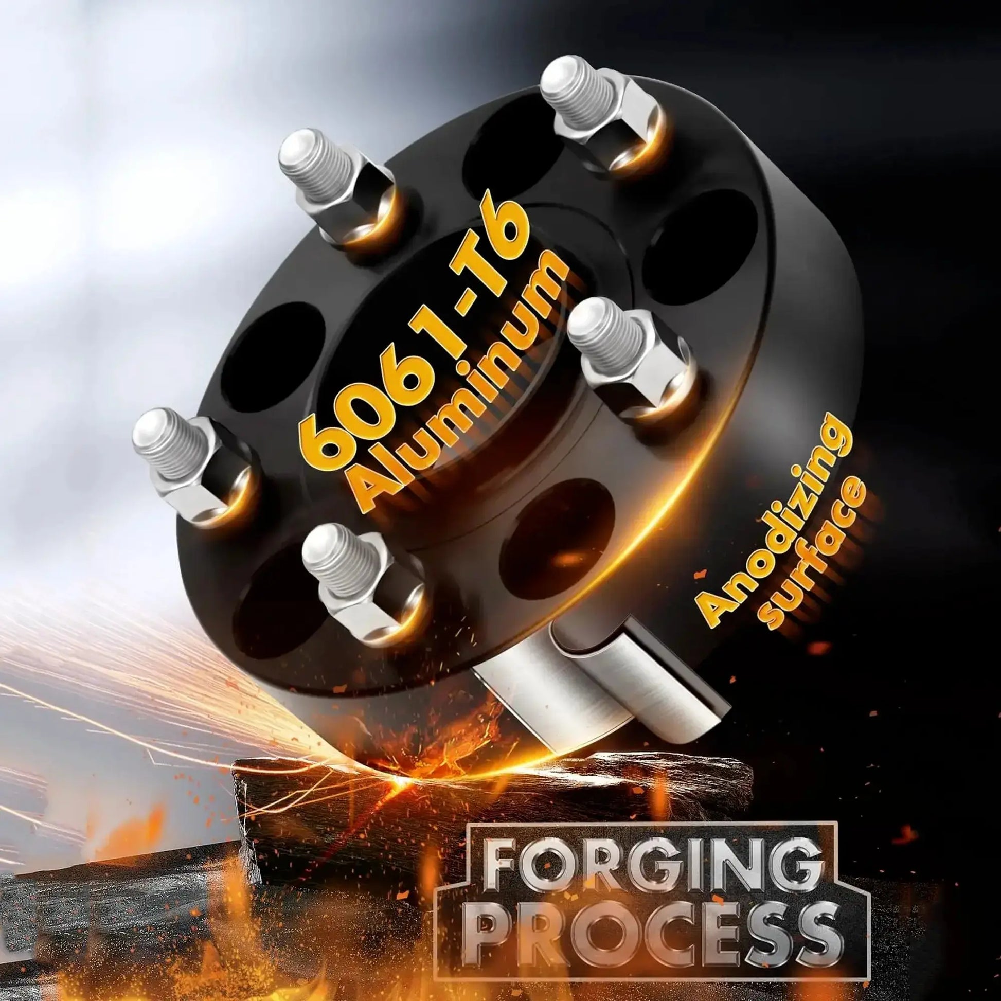 1.5" 5x5 Wheel Spacers for Jeep Wrangler JK Grand Cherokee WJ WK Commander XK HubCentric