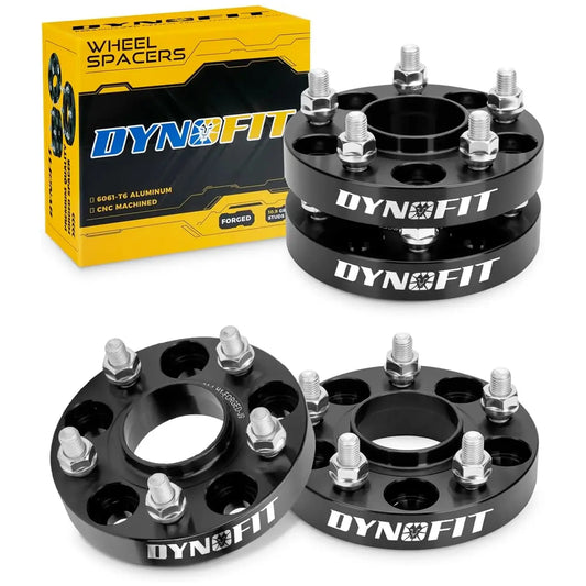 1" 5x4.5 Hubcentric Wheel Spacers for Honda Civic CR-V HR-V Element Crosst M12x1.5 Dynofit