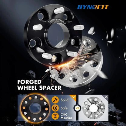 Dynofit FORGED Wheel Spacers more Solid, Safe and CNC Machine