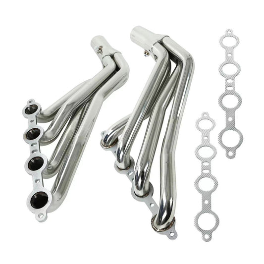 Exhaust Header for 1964-1988 Chevy Chevrolet Pontiac Buick LS1/LS2/LS3/LS6 LS V8 Swap Longtube 4.8L 5.3L 5.7L 6.0L 6.2L Dynofit