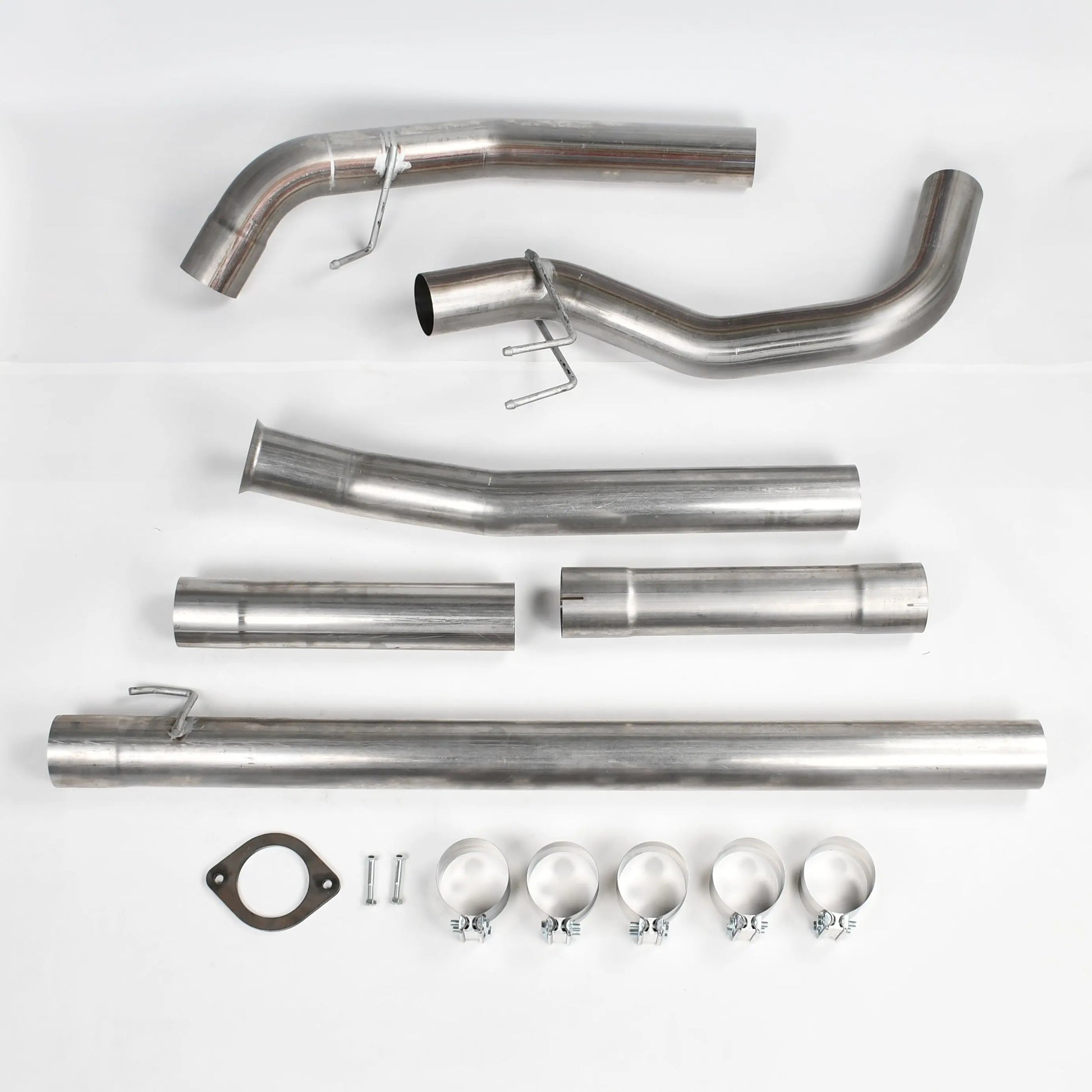 Dynofit 4" DPF Delete Race Downpipe-Back Exhaust for 2011–2019 Ford 6.7L Powerstroke Cab and Chassis