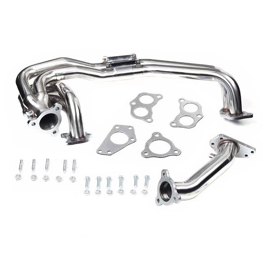 Exhaust Header for 2002-2006 Subaru Impreza WRX STi Sedan Wagon 4-Door 2.0L 2.5L Dynofit