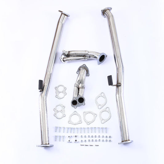 Dynofit Exhaust Downpipe for 1990-1996 Nissan 300ZX 3.0L Z32 Turbo