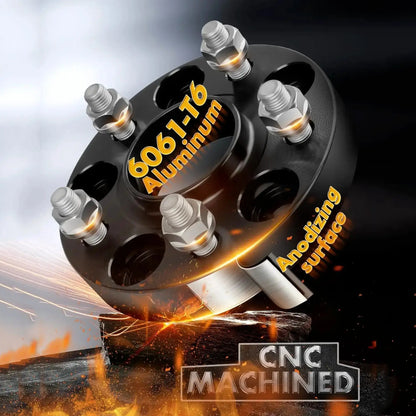 1" 5x4.5 Hub Wheel Spacers for Nissan 350Z 370Z Infinit G35 G37 M12x1.25 Dynofitauto